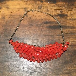 Coral Beaded Necklace